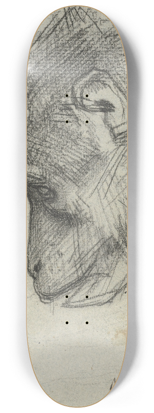 August Alleb - Kop van een aap 8.25 inch art skate deck