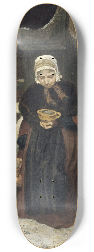 August Alleb - Lifes Eventide 8.25 inch art skate deck
