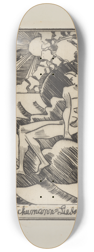 August Babberger - Robert Schumann Lieder-Buch 8.25 inch art skate deck