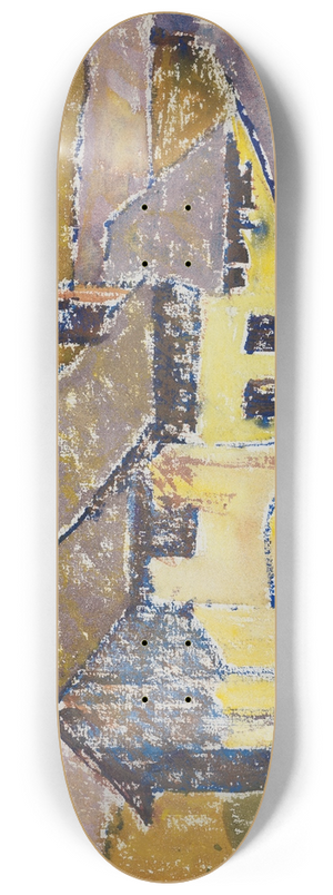 August Babberger - Stampa, Bergell 8.25 inch art skate deck