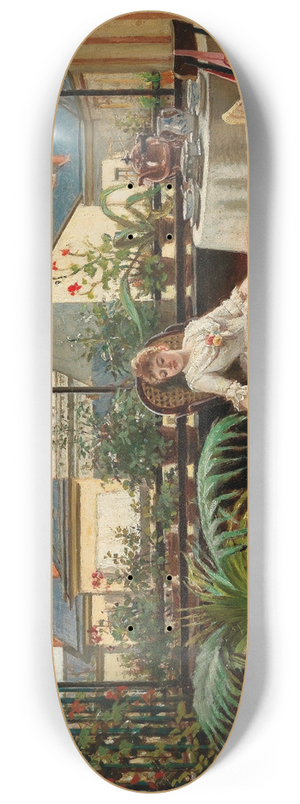 August Borckmann - Leisure Time 8.25 inch art skate deck