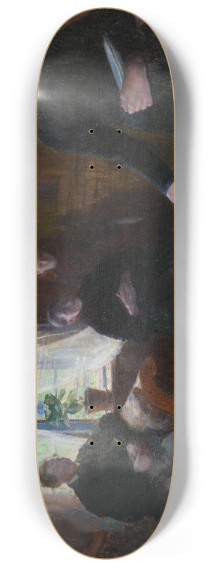 August Eiebakke - Laying the Table 8.25 inch art skate deck