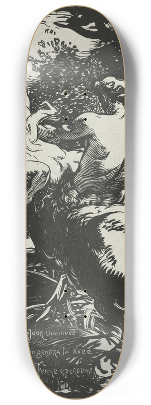 Auguste Louis Lepre - The Centaur 8.25 inch art skate deck