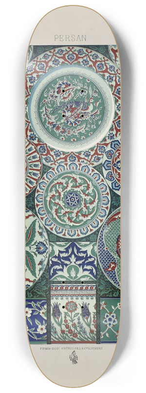 Auguste Racinet - Persan 3 8.25 inch art skate deck