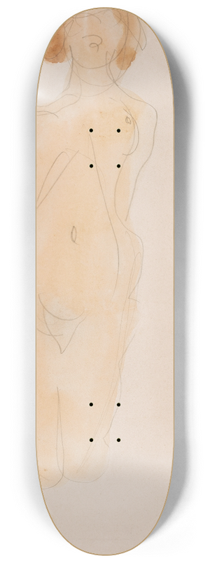 Auguste Rodin - Extase 8.25 inch art skate deck