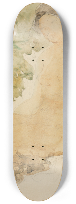Auguste Rodin - Faunesse 8.25 inch art skate deck
