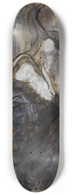 Auguste Rodin - The Witches Sabbath 8.25 inch art skate deck