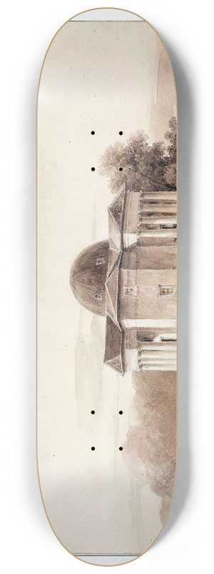 Auguste-Sbastien Bnard - Barrire du Combat 8.25 inch art skate deck