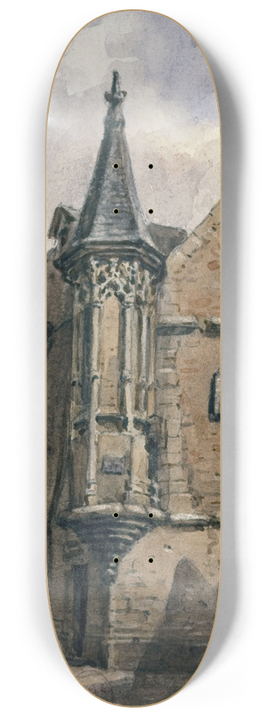 Auguste-Sbastien Bnard - Htel de Schomberg, rue Jean Tison. 8.25 inch art skate deck