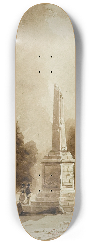 Auguste-Sbastien Bnard - LOblisque du Pr Catelan. 8.25 inch art skate deck
