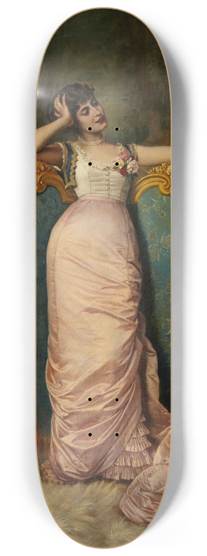 Auguste Toulmouche - Admiring her looks 8.25 inch art skate deck
