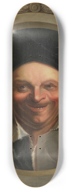 Franois-Simon Perillon - Portrait dun rieur 8.25 inch art skate deck