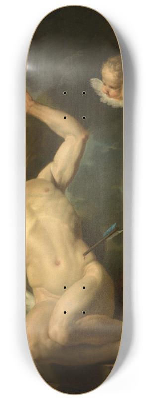 Augustin van den Berghe - Saint Sebastian 8.25 inch art skate deck