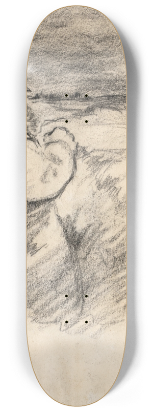 August Kratzer - Posten an der Front Leningrad 8.25 inch art skate deck