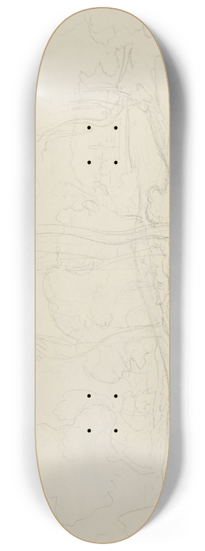 August Lucas - Forest landscape 8.25 inch art skate deck
