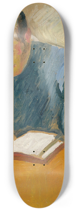 August Macke - Portrt Helmuth Macke 8.25 inch art skate deck