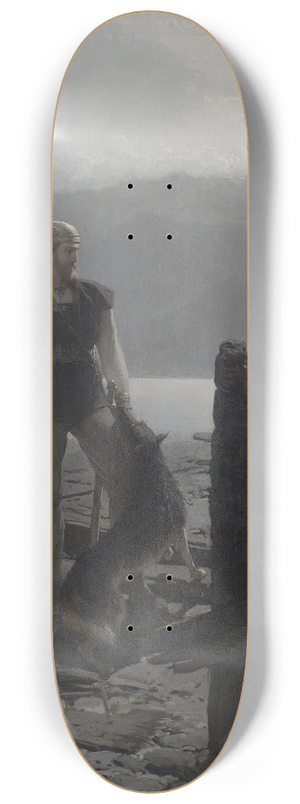 August Malmstrm - Return of Frithiof 8.25 inch art skate deck
