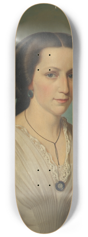 Augusto Tominz - Caroline von Stalitz, geb. Petke 8.25 inch art skate deck