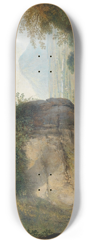 August Piepenhagen - Die Aussichtswarte 8.25 inch art skate deck