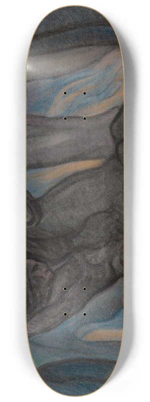 August Roosileht - Kalevipoeg Prgu vravas 8.25 inch art skate deck
