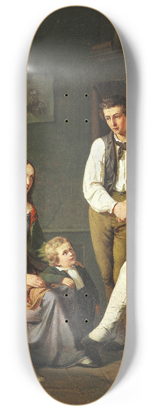 August Thomsen - En hiemkommen Smand fortller om sin Reise 8.25 inch art skate deck