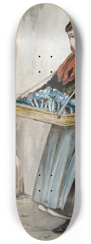 Augustus Edwin Mulready - An Eye To An Expected Buyer 8.25 inch art skate deck