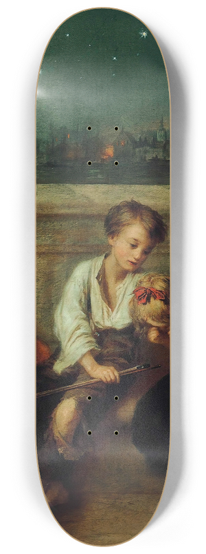Augustus Edwin Mulready - Sympathy 8.25 inch art skate deck
