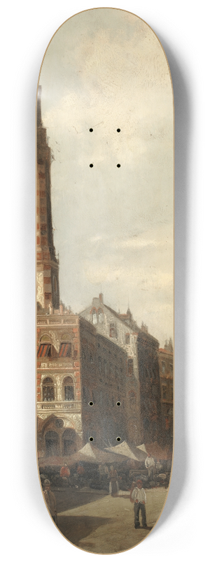 August Von Siegen - A street market 8.25 inch art skate deck