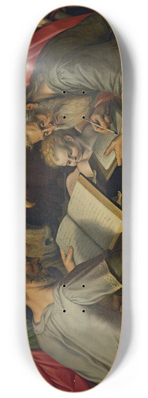 Frans Floris - The Four Evangelists 8.25 inch art skate deck Frans Floris - The Four Evangelists 8.25 inch art skate deck