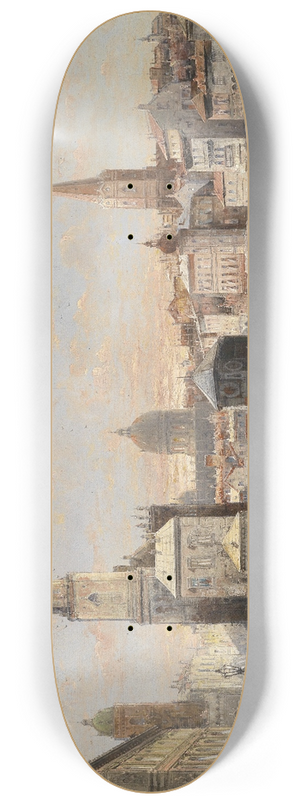 August Von Siegen - Stadtansicht 8.25 inch art skate deck