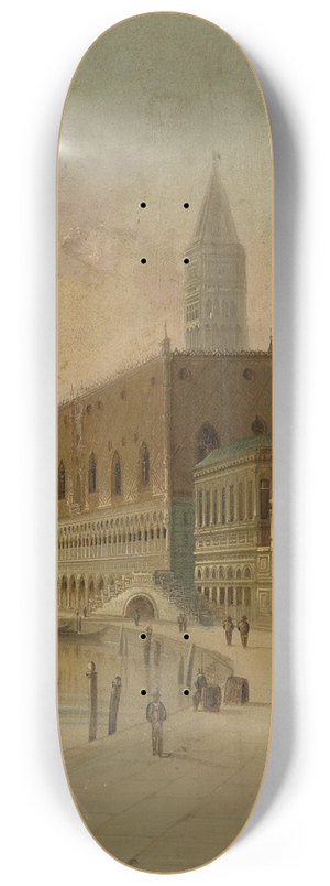 August Von Siegen - Venedig 1 8.25 inch art skate deck
