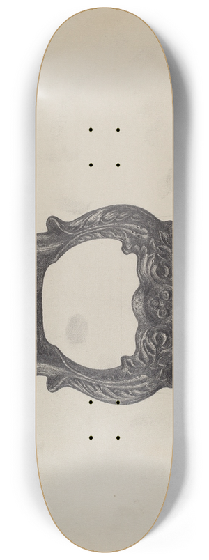 Austin L. Davison - Cast Iron Foot Scraper 8.25 inch art skate deck