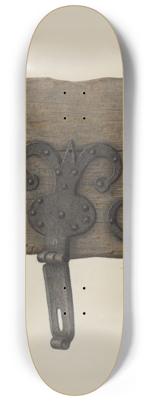 Austin L. Davison - Conestoga Wagon Tool Box Lid 8.25 inch art skate deck