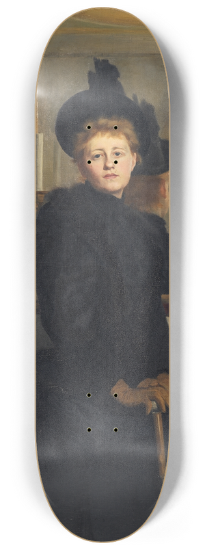 Ava de Lagercrantz - Self portrait 8.25 inch art skate deck