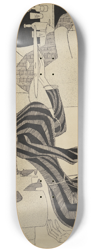 Axel Trneman - Waitress 8.25 inch art skate deck