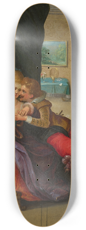Frans Francken the Younger - Feeling 8.25 inch art skate deck