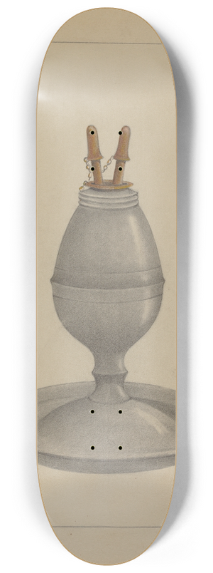 A. Zaidenberg - Chamber Lamp 8.25 inch art skate deck