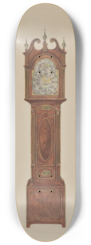A. Zaidenberg - Grandfather Clock 8.25 inch art skate deck