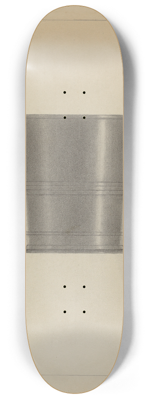 A. Zaidenberg - Pewter Beaker 8.25 inch art skate deck
