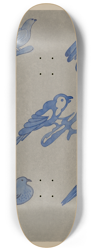 A. Zimet - Decoration for Stoneware 8.25 inch art skate deck