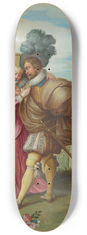 Frans Francken the Younger - Smell 8.25 inch art skate deck