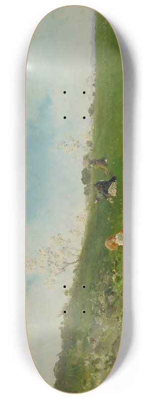 Baldomer Galofre i Gimnez - Springtime in Rome 8.25 inch art skate deck