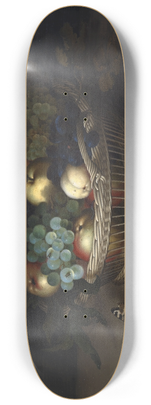Balthasar van der Ast - Still Life 8.25 inch art skate deck