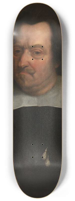 Balthasar van Meurs - Portrait of Jean-Jacques Chifflet 8.25 inch art skate deck