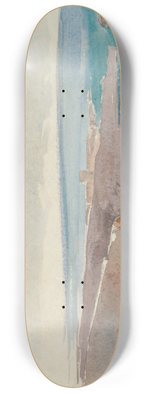 Barbara Bodichon - Sketchbook 8.25 inch art skate deck