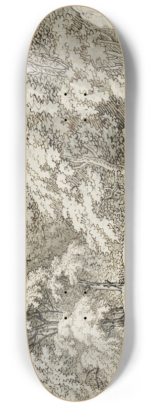 Barend Hendrik Thier - Bosgezicht 8.25 inch art skate deck