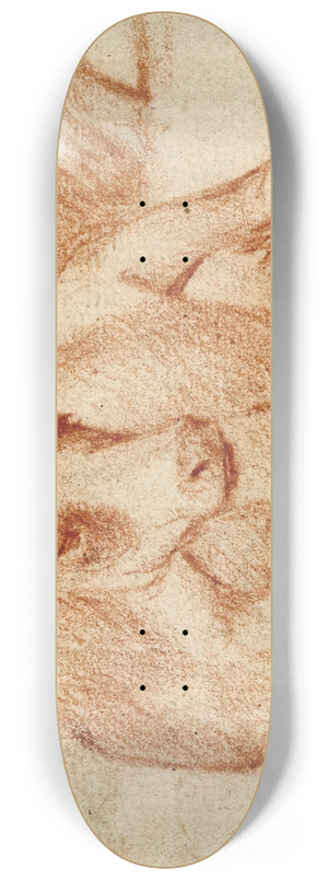 Barend Hendrik Thier - Liggende koe 8.25 inch art skate deck