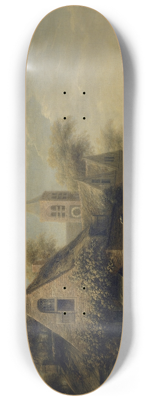 Barent Gael - Stop in front of an Inn 8.25 inch art skate deck