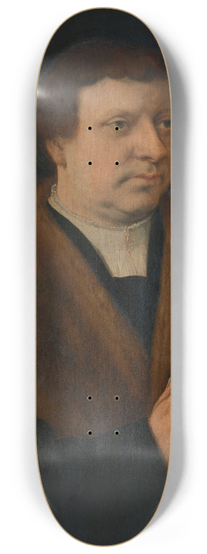 Barthel Bruyn the Elder - Portrait of a Man 8.25 inch art skate deck