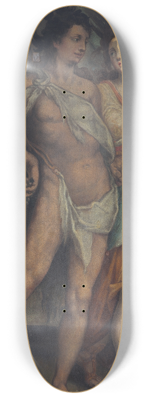 Bartholomaeus Spranger - Ceres and Bacchus 8.25 inch art skate deck